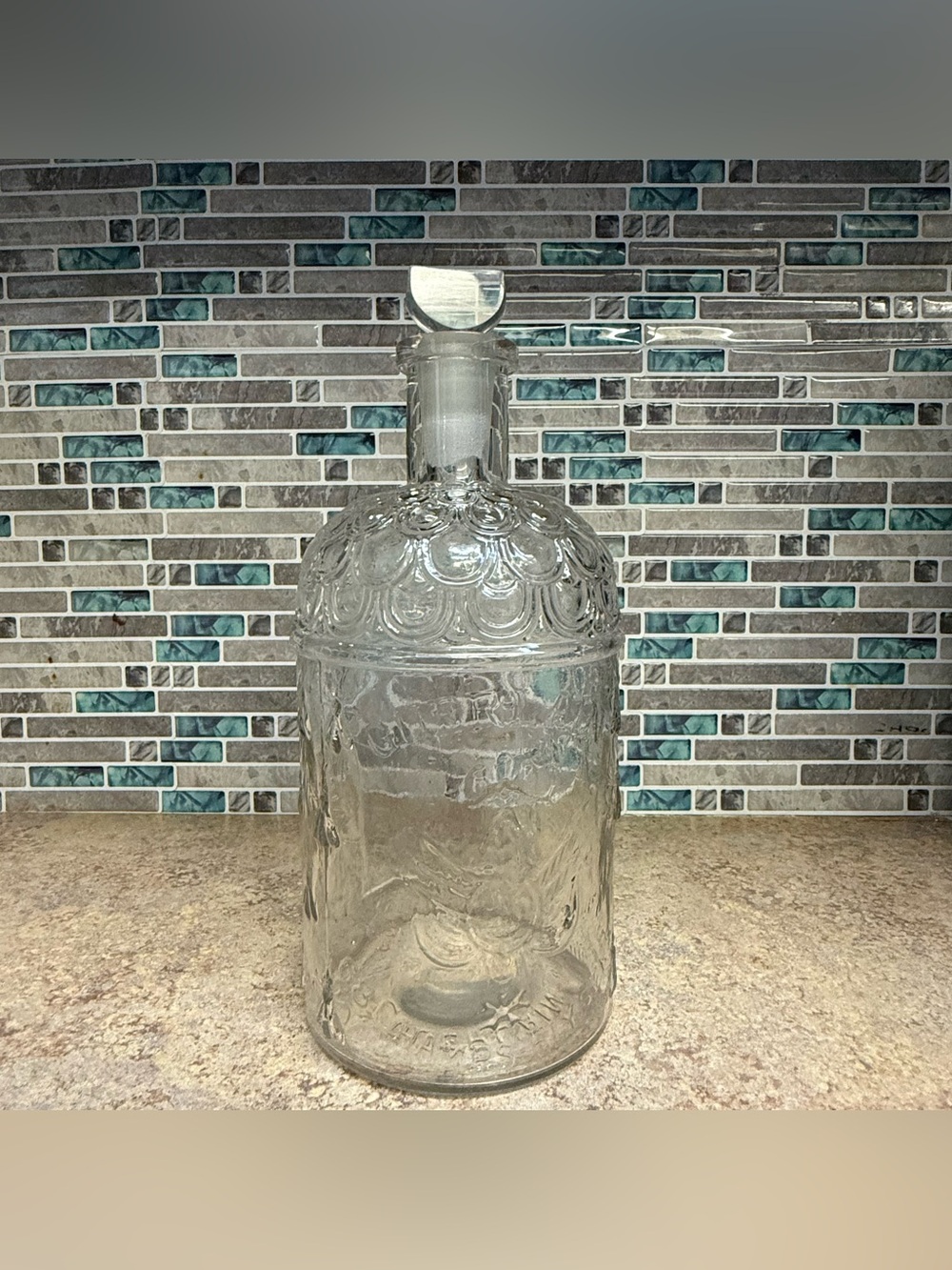 Vintage Guerlain Bee bottle with stopper
